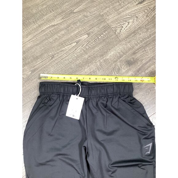 Gymshark Mens Sport Jogger Black S Elastic Waistband Slim Fit Gymwear Workout - Picture 3 of 10